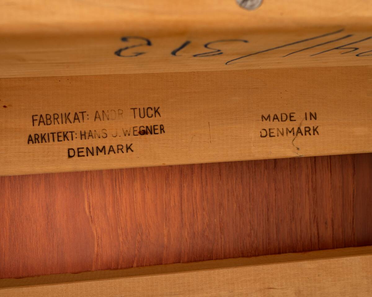 Table “AT-312” par Hans J. Wegner pour Andreas Tuck, années 1950.