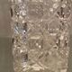 Cut crystal bottle Baccarat Saint Louis