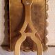 Art deco photo frame in gilded bronze and gilded brass