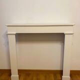 Wooden fireplace frame