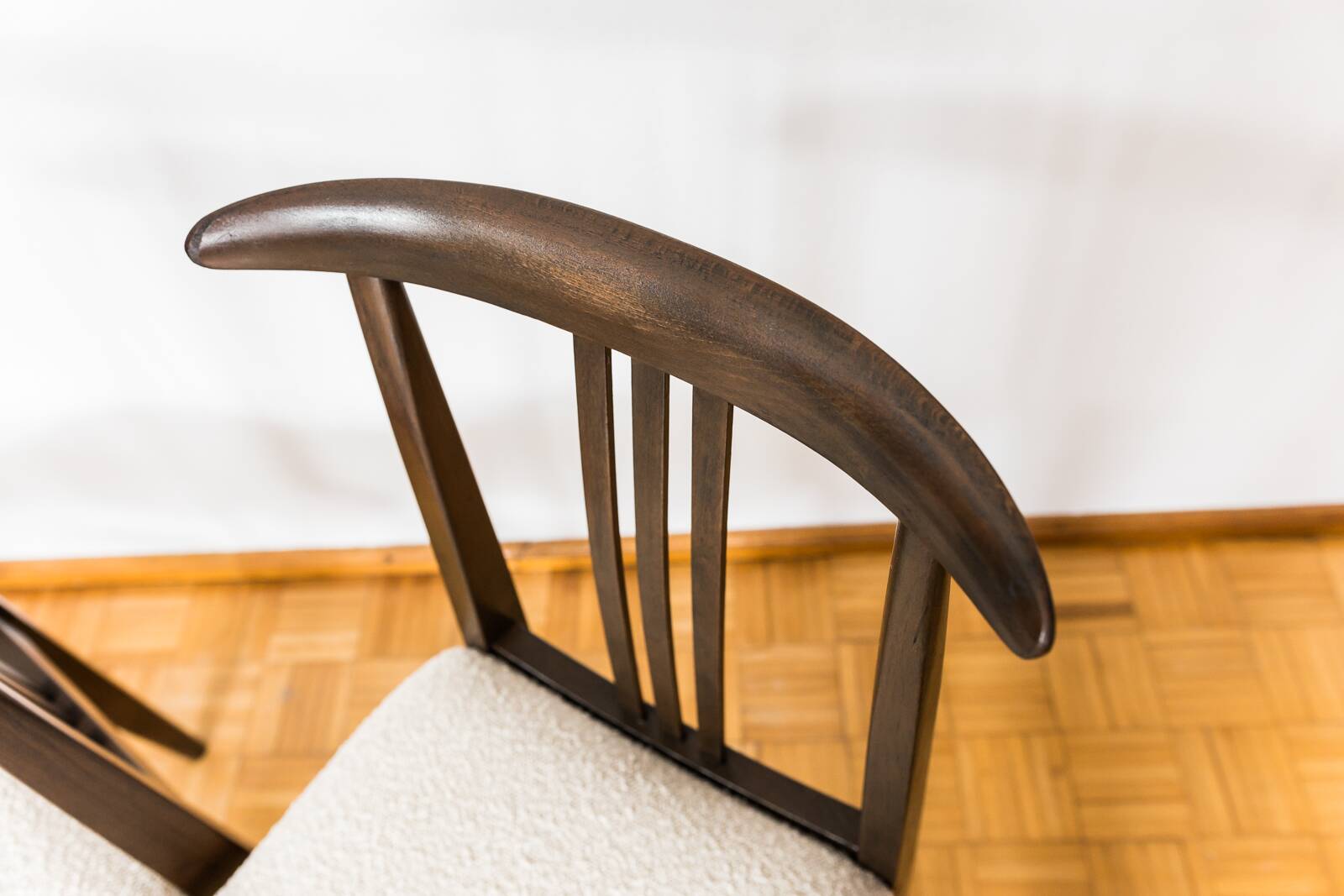 Chaises de salle à manger vintage par M. Zieliński, Pologne, années 1960, lot de 4