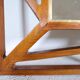 Miroir grand rare "Konkret" Mid-Century Yngve Ekström par Eden Spegel en Suède