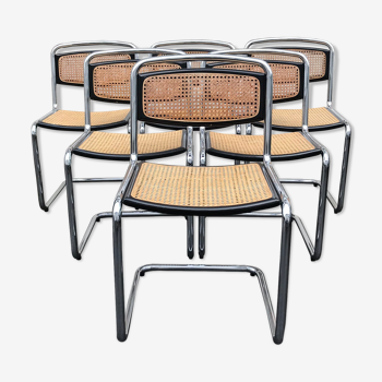 Six Italian chairs 1970