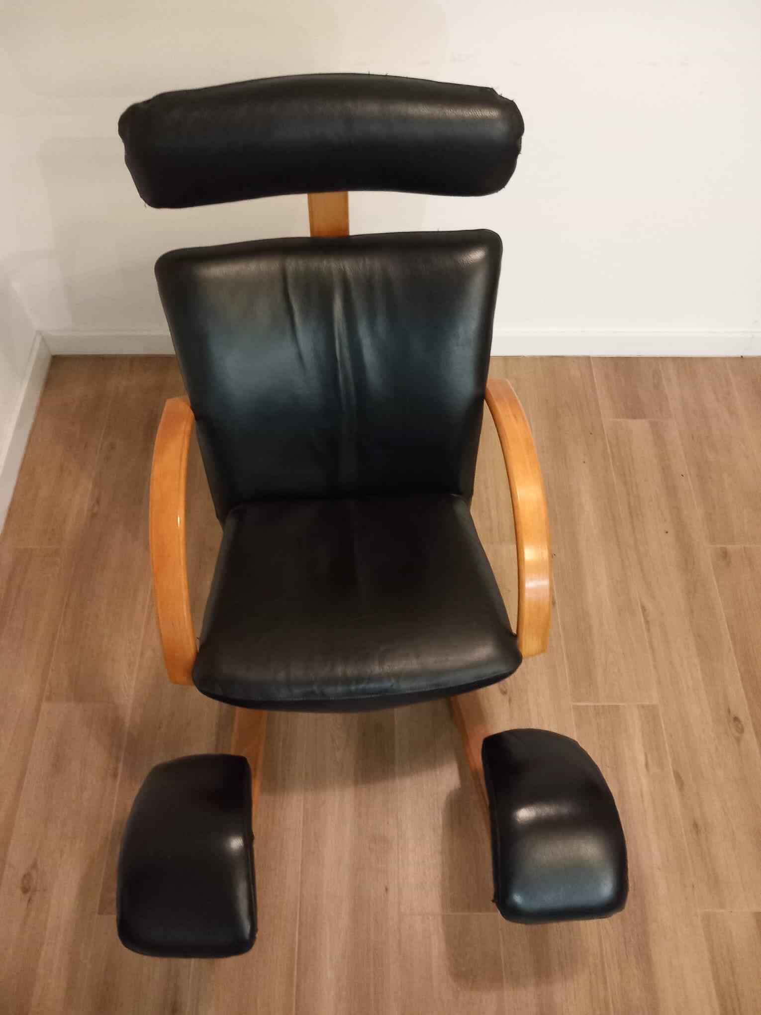 Stokke armchair – rocking (balance) chair - 1980s, Norway