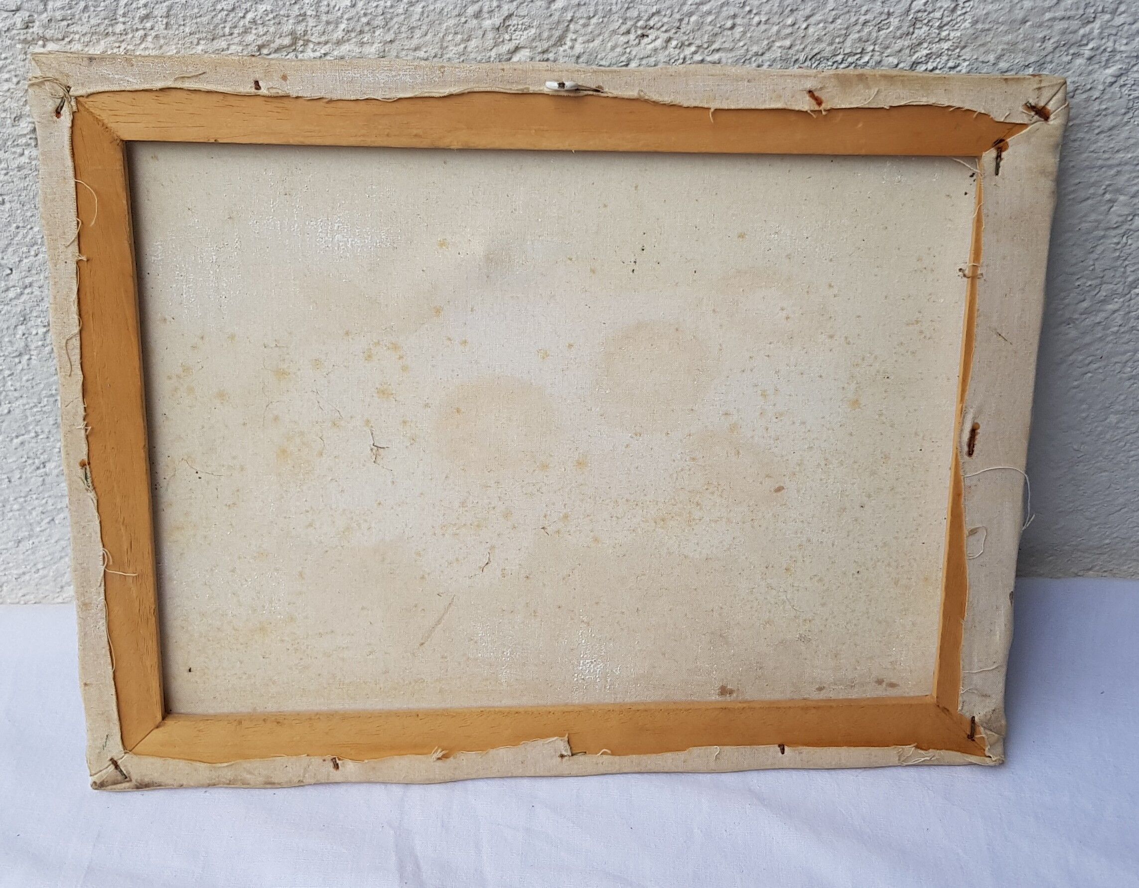 Oil on canvas "daisies pomponettes"