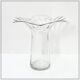 Vase en verre transparent attribué à Peill & Putzler - Vers 1970