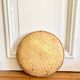 Painted tray basket for wall decoration