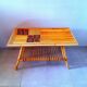 Audoux Minet / Capron 1950 rattan coffee table