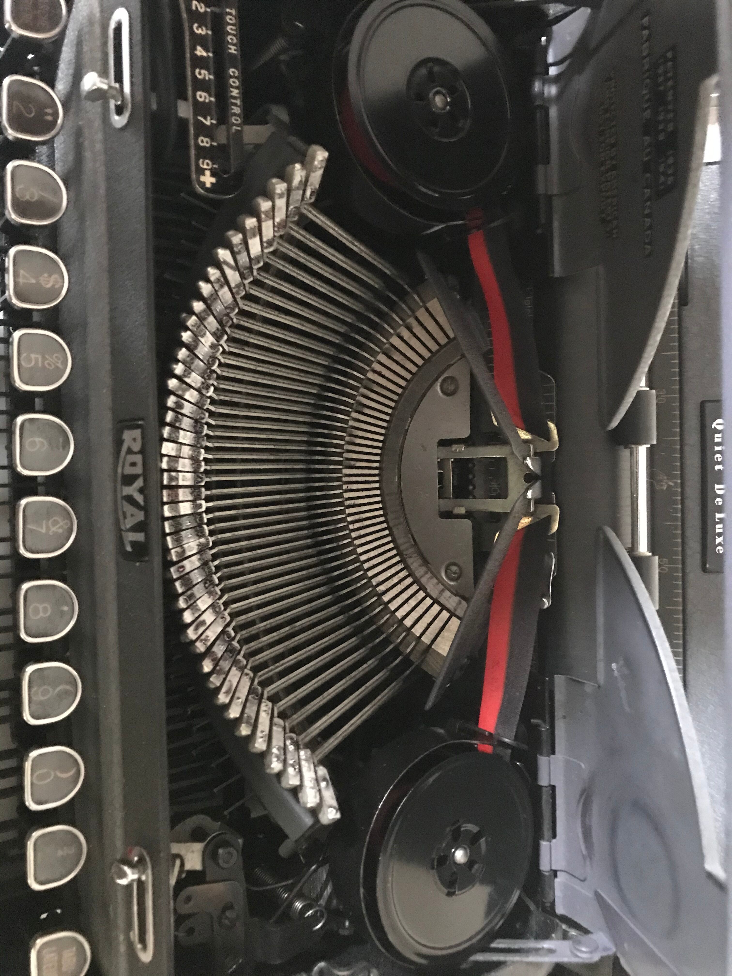 Royal typewriter, circa 1940