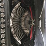 Royal typewriter, circa 1940