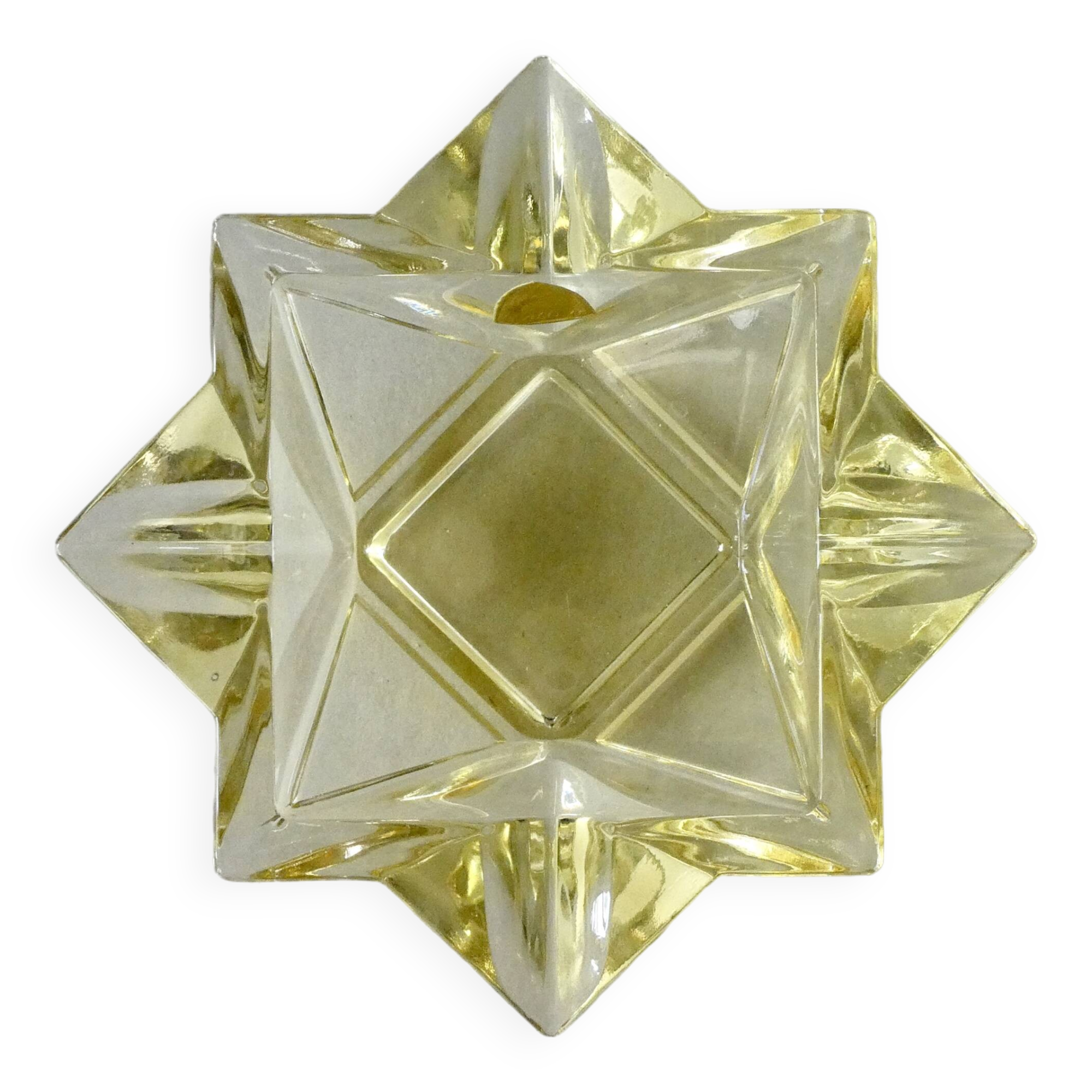 Walther star-shaped glass pocket tray
