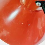 Red industrial lamp