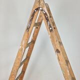 Double scale, painter's stepladder, wood