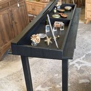 Antique display cabinet on legs