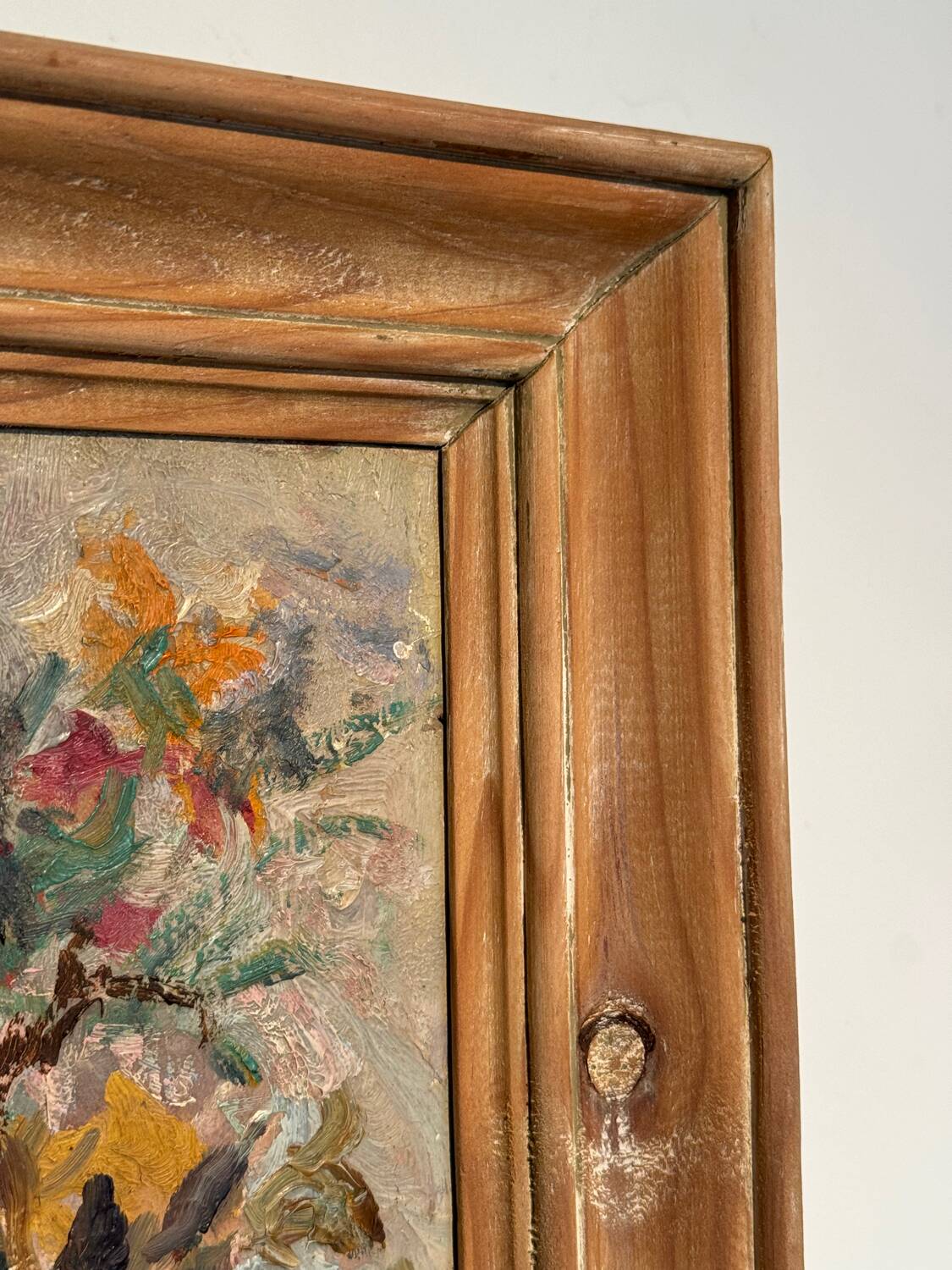 Still life with wild flowers, signed, early 20th century