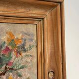 Still life with wild flowers, signed, early 20th century