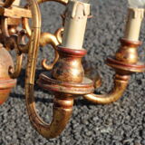 Chandelier 5 branches skated