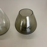 Set of Three Turmalin Vases Wilhelm Wagenfeld Wmf Attributed, Germany 1960s