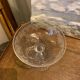 6 art deco champagne glasses with floral frieze