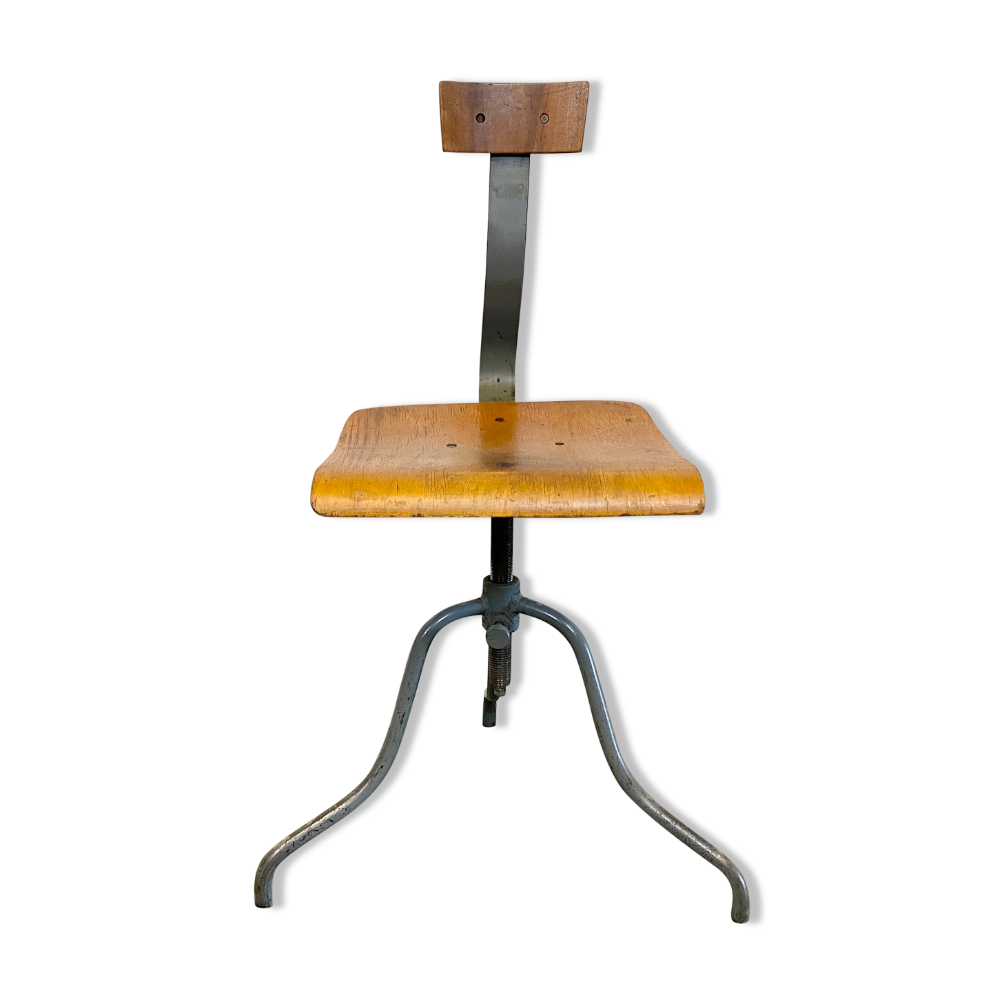 Industrial Factory Swivel Chair, 1960s