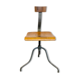 Industrial Factory Swivel Chair, 1960s