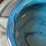 Rimini Blue ceramic cache-pot, Aldo Londi, Bitossi