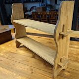 Oak wall shelf