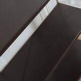 String shelf from the 60s, brown.