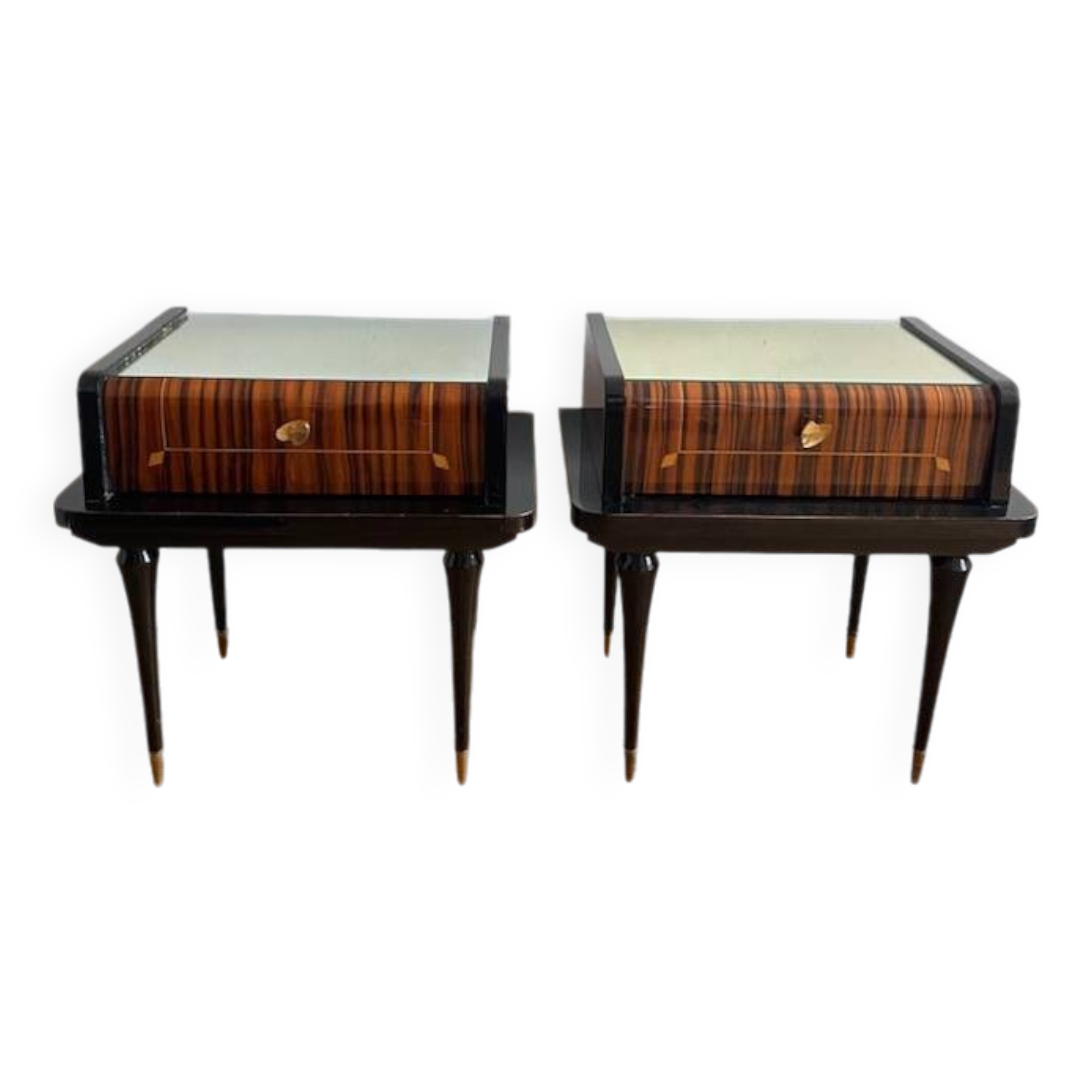 Pair of vintage bedside tables