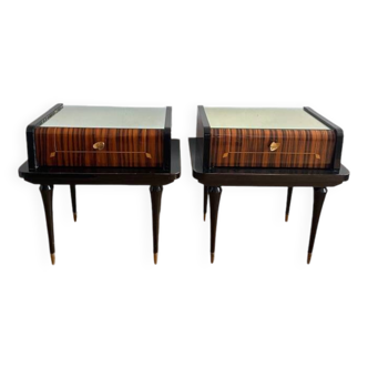 Paire de chevets vintage