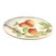 Set of 5 dessert plates slurry St Clement fruit decoration Early twentieth century