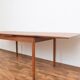 Mid-century danish teak extendable dining table, 1960