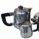 Silver metal tea/coffee set circa 1930 - Art Deco period - Christofle