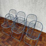 Chaises pliantes vintage Åland par Niels Gammelgaard pour Ikea, set de 6