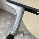 Tecno Nomos Round Table Brushed Metal