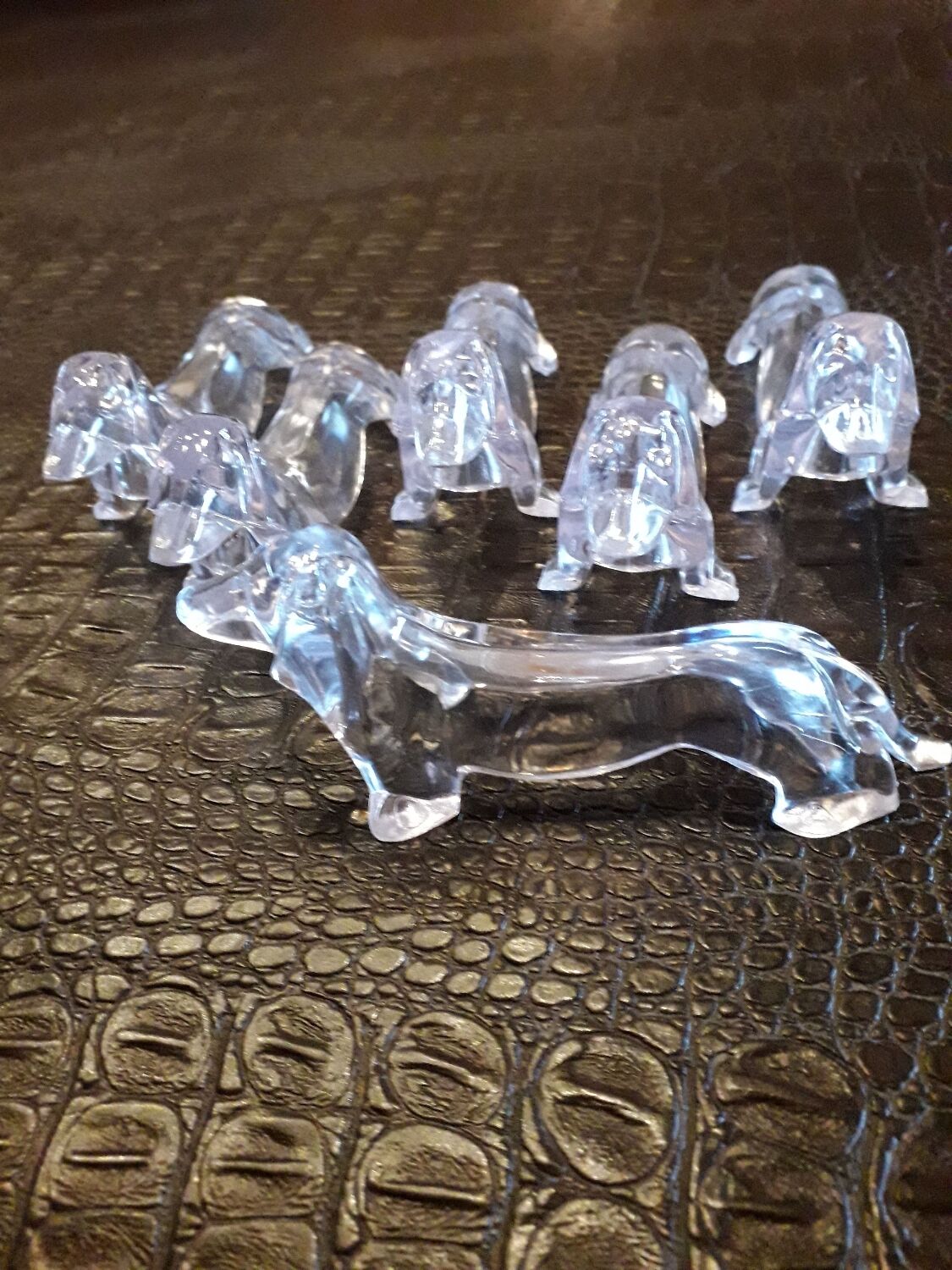 Vintage dachshund knife holder