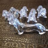 Vintage dachshund knife holder