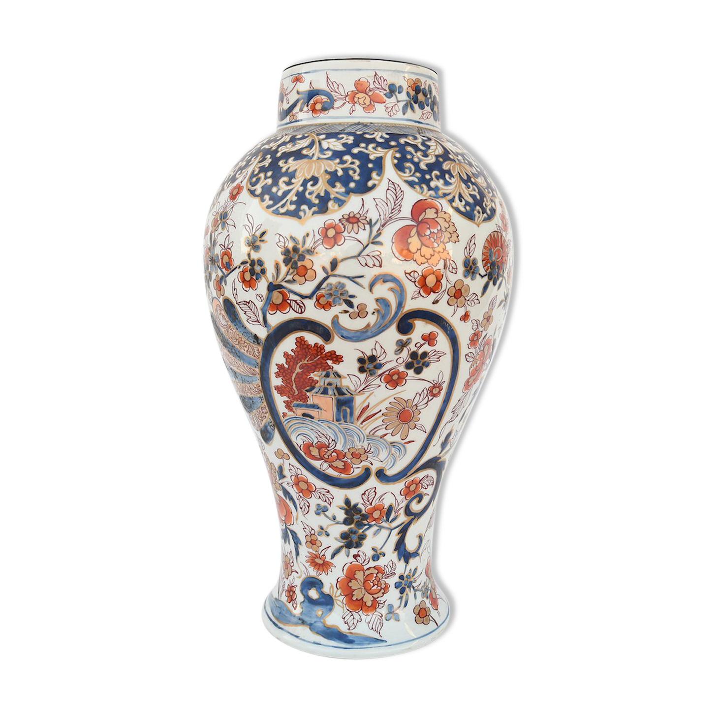 Imari porcelain vase