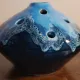 Enamelled Posy Vase / Flower Holder from Vallauris 1960s 1970s