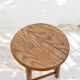 Paire de tabourets en bois