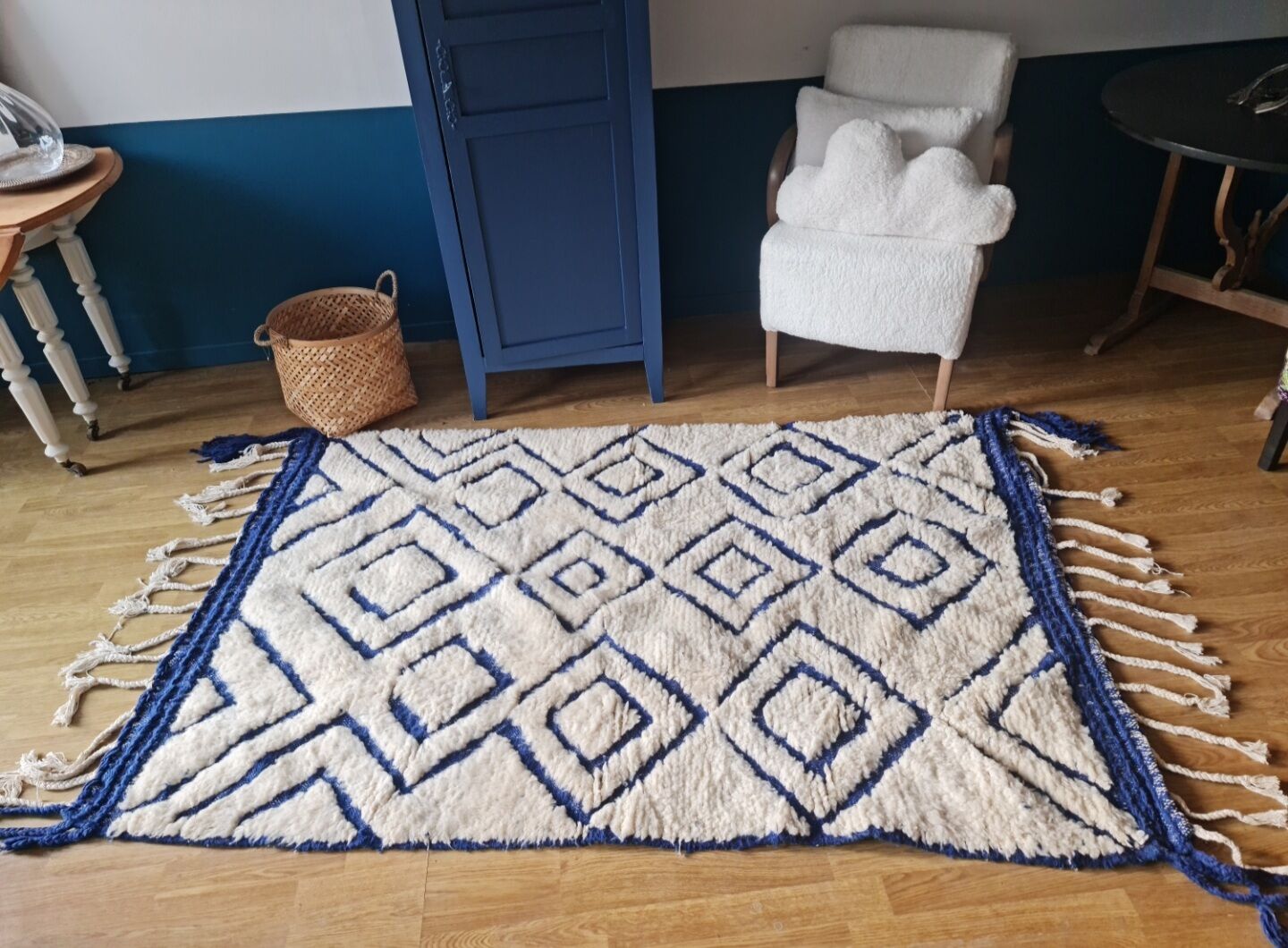 Berber carpet 126x190cm