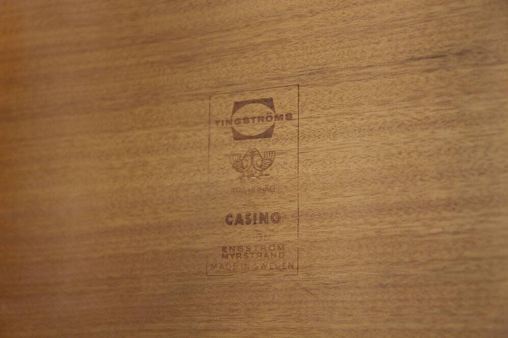 “Casino” teak side table, Engström & Myrstrand, Sweden, 1960