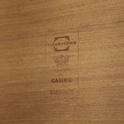 Table d'appoint "Casino" en teck, Engström & Myrstrand, Suède, 1960