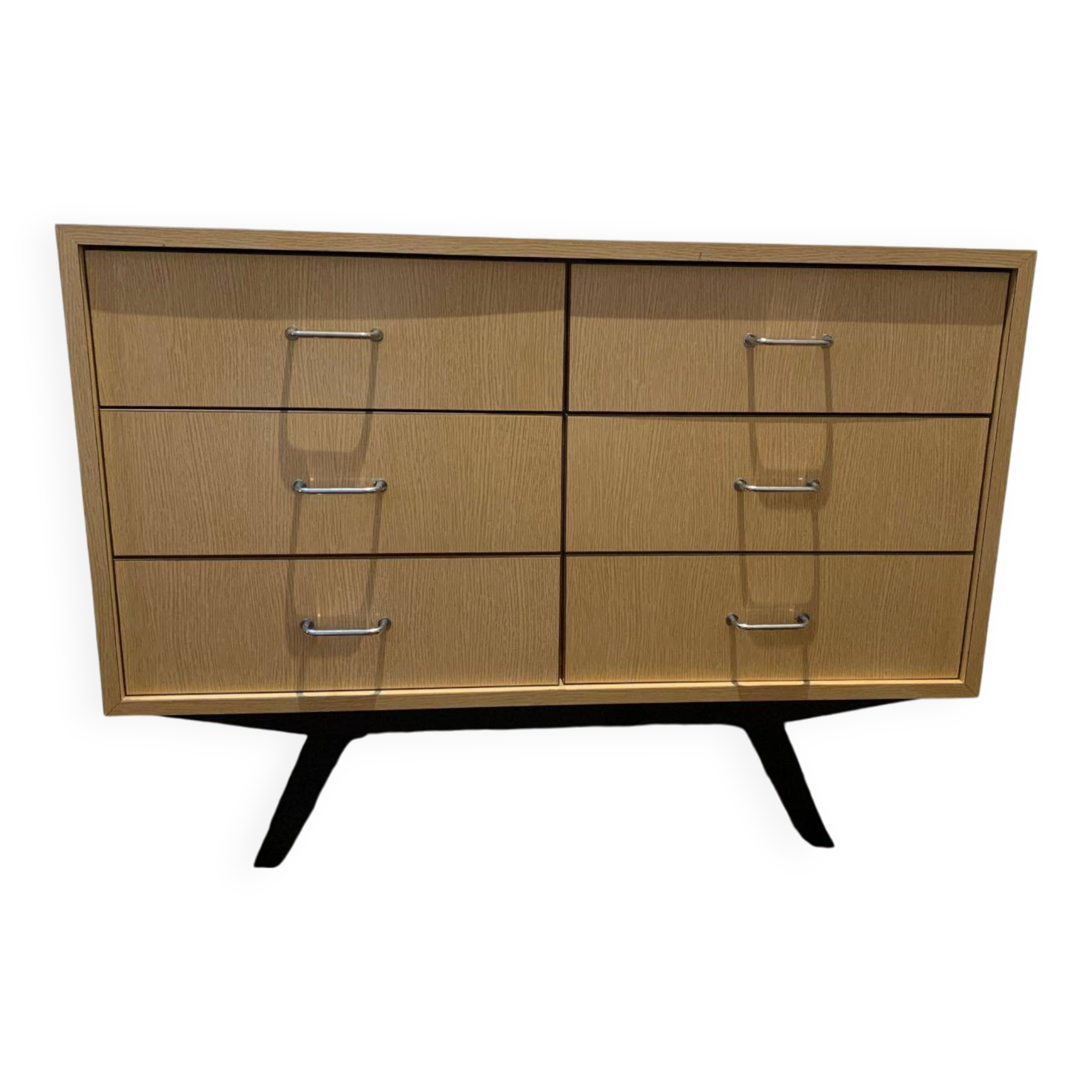 Double commode en formica vintage