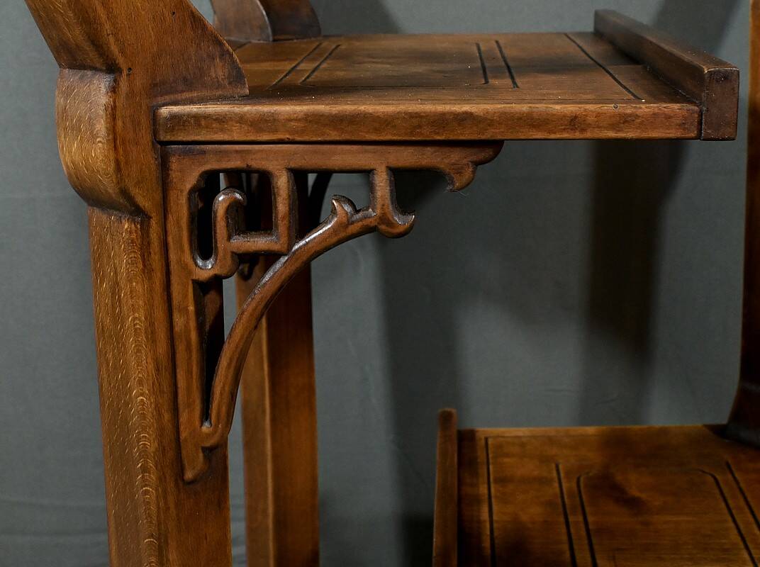 Large Asian Stool in the Viardot style – Late 19th century