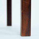 Armchair in Jacaranda Wood and Leather by Celina Decorações, Brazil, 1950s