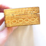 Boite en bois, coffret  - vintage