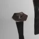 Brutalist Hammered Texture Metal Candelabrum