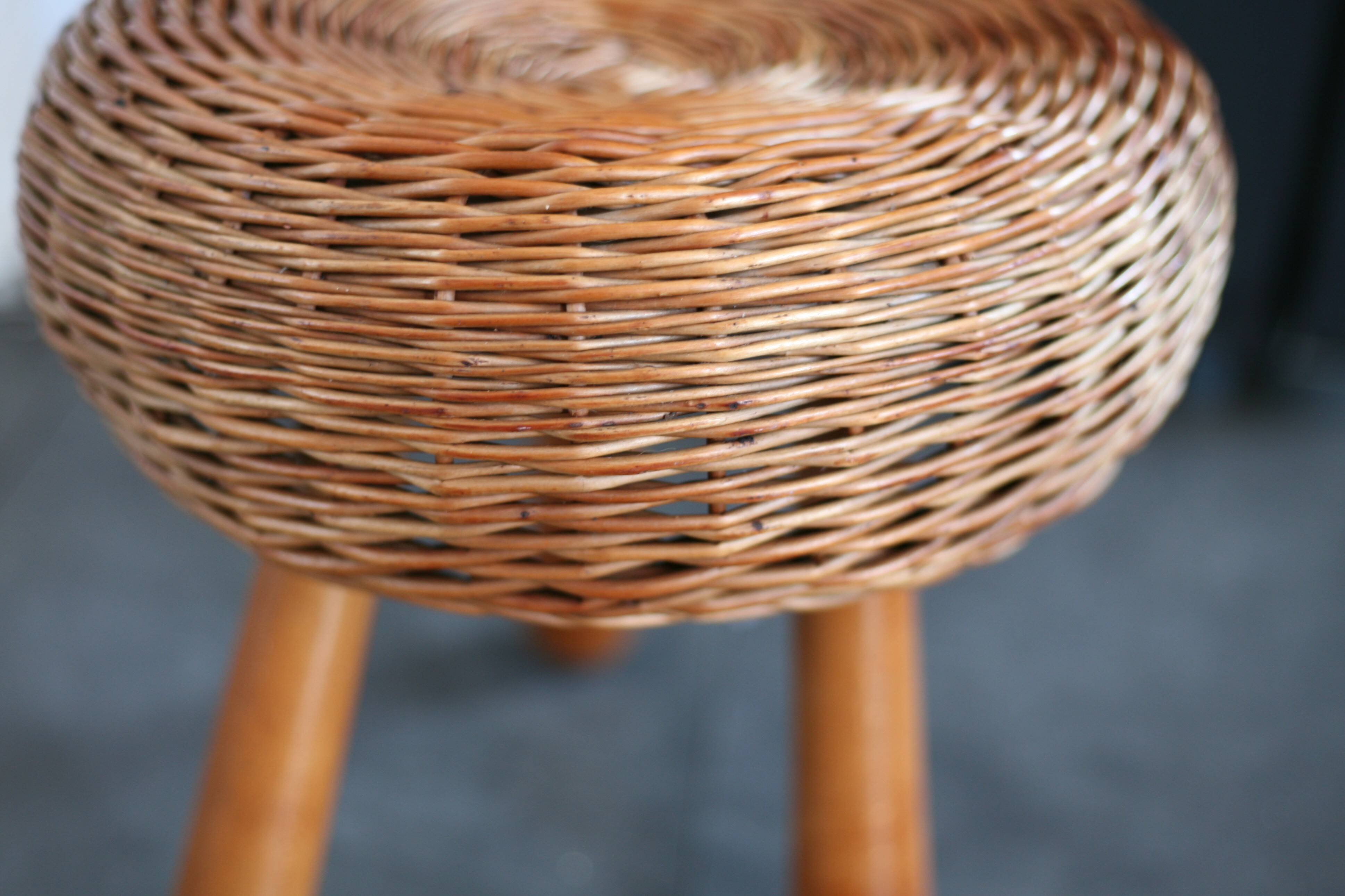Tony Paul stool, 1950s, USA, vintage design
