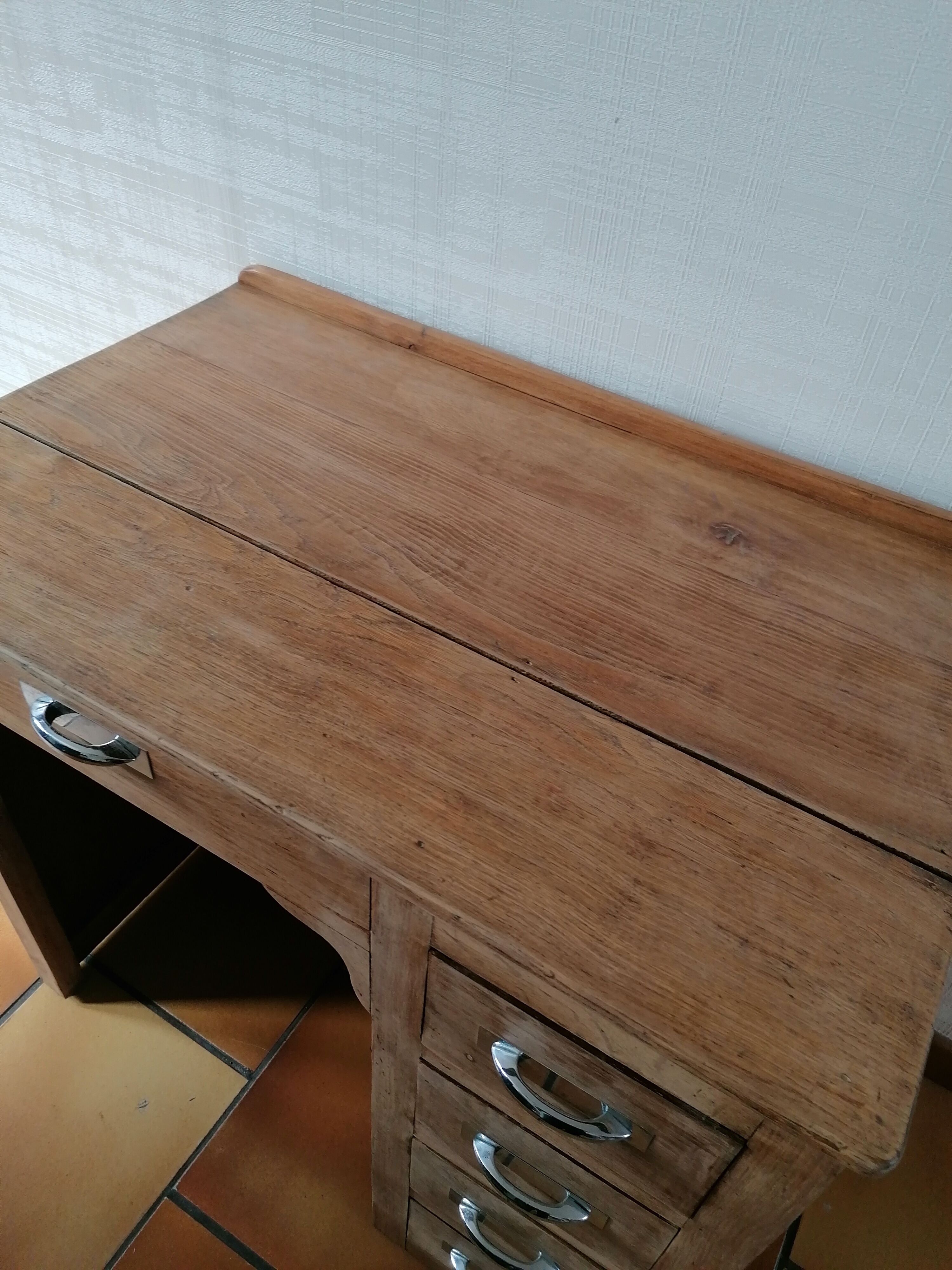 American office vintage oak